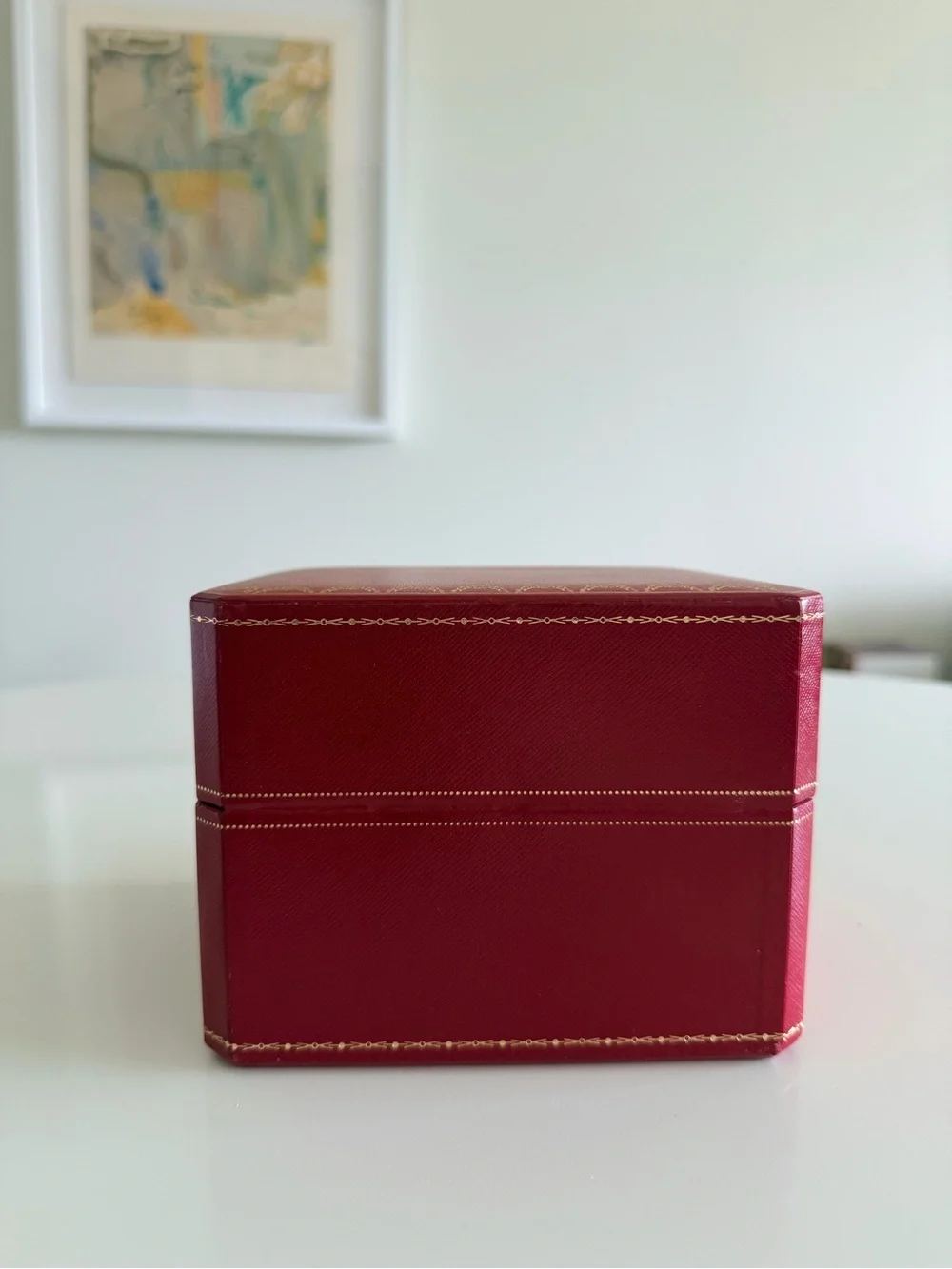 Cartier Red Watch Presentation Watch